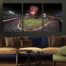 Fireworks at Angel Stadium – Los Angeles Angels Canvas