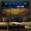 St. Louis Cardinals Baseball Team Print - Busch Stadium Wall by MyGreatCanvas | Canvas Wall Art Prints | Photo Prints & Wall Decor