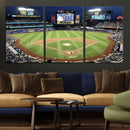 Citi Field Wall Art Print | 3-Panel New York Mets Baseball