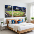 Citi Field Wall Art Print | 3-Panel New York Mets Baseball
