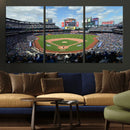 New York Mets Baseball Team Print - Citi Field Stadium Wall