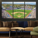Citi Field Wall Art Print | 3-Panel New York Mets Baseball