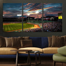 Fenway Park Wall Art Canvas Print | Large Baseball Stadium