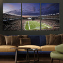 New England Patriots Football Team Print - Foxborough by MyGreatCanvas | Canvas Wall Art Prints | Photo Prints & Wall Decor