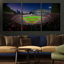Houston Astros Baseball Print Canvas - Houston Minute Maid