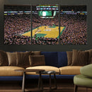 TD Garden Basketball Canvas Wall Art - Boston Celtics Live by MyGreatCanvas | Canvas Wall Art Prints | Photo Prints & Wall Decor