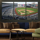 New York Yankees Baseball Team Print - Yankee Stadium Wall