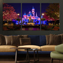 Disney Castle Wall Art – Framed Magic Kingdom Canvas by MyGreatCanvas | Canvas Wall Art Prints | Photo Prints & Wall Decor