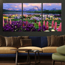 Wildflower Canvas Print – Blooming Floral Meadows with