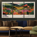 Yayoi Kusama Japan 1986 Wall Art Canvas Print – Vibrant