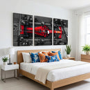 Ferrari Pit Stop Canvas Wall Art – Precision and Speed