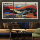 Yayoi Kusama Wall Art – Framed Japanese Abstract Art Print,