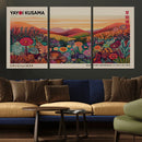 Framed Yayoi Kusama 1986 Wall Art Print – Japanese Wall Art
