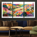 Framed Yayoi Kusama 1986 Wall Art Print – Japanese Wall Art