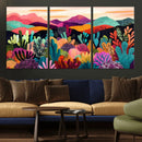 Abstract Kusama Print - Landscape Canvas Wall Art Print - by MyGreatCanvas | Canvas Wall Art Prints | Photo Prints & Wall Decor