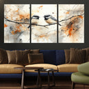 Beautiful Birds Wall Art – Framed Watercolor Branch Canvas by MyGreatCanvas | Canvas Wall Art Prints | Photo Prints & Wall Decor