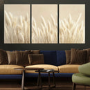 Grass Wall Art Print - Elegant Neutral Decor for Living
