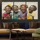 Shai Yossef style Joyful Childhood Canvas Wall Art - by MyGreatCanvas | Canvas Wall Art Prints | Photo Prints & Wall Decor