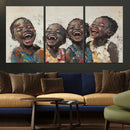 Shai Yossef Print - Joyful Childhood Canvas Wall Art -