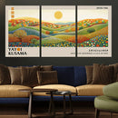 Yayoi Kusama Wall Art Print – Yayoi Kusama Wabi Sabi