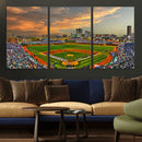 Chicago Wrigley Field Wall Art Canvas Print – Iconic