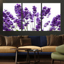 Lavender Flower Wall Art Canvas Print by MyGreatCanvas | Canvas Wall Art Prints | Photo Prints & Wall Decor