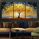 Golden Tree Wall Art – Framed Autumn Leaves Canvas Artwork, by MyGreatCanvas | Canvas Wall Art Prints | Photo Prints & Wall Decor