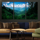 Tropical Jungle Wall Art Canvas Print – Framed Lush Valley by MyGreatCanvas | Canvas Wall Art Prints | Photo Prints & Wall Decor