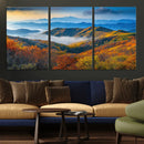 Autumn Mountains Wall Art, Vibrant Fall Foliage Landscape by MyGreatCanvas | Canvas Wall Art Prints | Photo Prints & Wall Decor