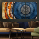 Abstract Tree Rings Wall Art Canvas Print – Modern Wood by MyGreatCanvas | Canvas Wall Art Prints | Photo Prints & Wall Decor