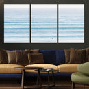 Ocean Wave Surfer Wall Art – Framed Minimal Seascape Canvas by MyGreatCanvas | Canvas Wall Art Prints | Photo Prints & Wall Decor