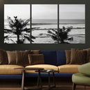 Tropical Coastline Wall Art Canvas Print – Framed Palm Trees by MyGreatCanvas | Canvas Wall Art Prints | Photo Prints & Wall Decor