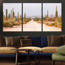 Desert Cactus Wall Art – Framed Southwestern Canvas Artwork, by MyGreatCanvas | Canvas Wall Art Prints | Photo Prints & Wall Decor