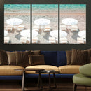 Calm Beach Wall Art – Framed Turquoise Water Canvas Artwork, by MyGreatCanvas | Canvas Wall Art Prints | Photo Prints & Wall Decor