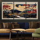 Modern Japanese Wall Art Canvas Print – Framed Abstract by MyGreatCanvas | Canvas Wall Art Prints | Photo Prints & Wall Decor