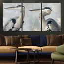 Bird Canvas Decor Wall Art Canvas Print – Framed Coastal