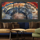 Tree Rings Wall Art Canvas Print – Framed Wood Art Picture by MyGreatCanvas | Canvas Wall Art Prints | Photo Prints & Wall Decor