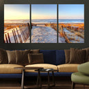 Ocean Sunset Wall Art Canvas Print – Nautical Beach