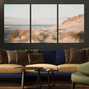 Beach Landscape Wall Art Canvas Print – Framed Sand Dune