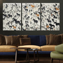 Wild Horse Stampede Wall Art Canvas Print – Monochrome by MyGreatCanvas | Canvas Wall Art Prints | Photo Prints & Wall Decor