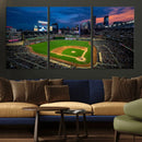 Target Field Wall Art Canvas Print – Baseball Stadium Scene, by MyGreatCanvas | Canvas Wall Art Prints | Photo Prints & Wall Decor