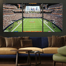 Chicago Bears Soldiers Field Wall Art Canvas Print – Framed