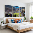 Chicago Dome Stadium Wall Art Canvas Print – Framed Modern