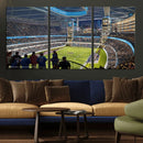 Chicago Dome Stadium Wall Art Canvas Print – Framed Modern