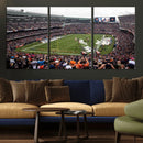 Chicago Bears Soldier Field Wall Art Canvas Print – Framed by MyGreatCanvas | Canvas Wall Art Prints | Photo Prints & Wall Decor