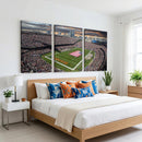 Chicago Bears Soldiers Field Wall Art Canvas Print – Framed
