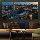 Chicago Bears Soldiers Field Wall Art Canvas Print – Framed