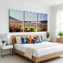 Cleveland Browns Stadium Wall Art Canvas Print – Framed NFL