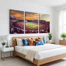 Dooley Stadium Wall Art, Sports Arena Canvas Print, Dooley