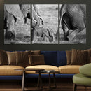Wild Elephant Wall Art Canvas Print by MyGreatCanvas | Canvas Wall Art Prints | Photo Prints & Wall Decor